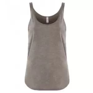 Next Level Womens/Ladies Sleeveless Tank Top (M) (Ash)