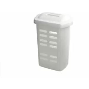Linen Hamper White 510859 - Addis