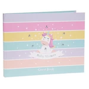 Unicorn Baby Shower Guest Book