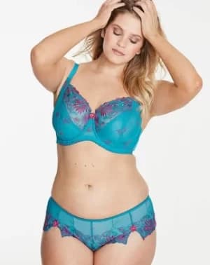 Pour Moi St Tropez Teal/Rasp Bra