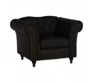 Fable Chesterfield Chair Brown