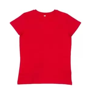 Mantis Womens/Ladies Organic T-Shirt (L) (Red)