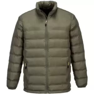 S546DORS - sz s Ultrasonic Tunnel Jacket Olive work wear - Dusty Olive - Portwest
