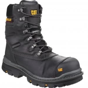 Caterpillar Mens Premier Waterproof Safety Boots Black Size 10