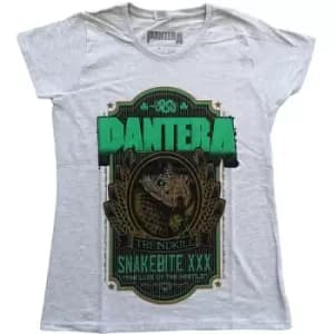 Pantera - Snakebite XXX Label Ladies XX-Large T-Shirt - grey