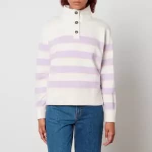 Barbour Snapdragon Cotton-Jersey Sweatshirt - UK 8