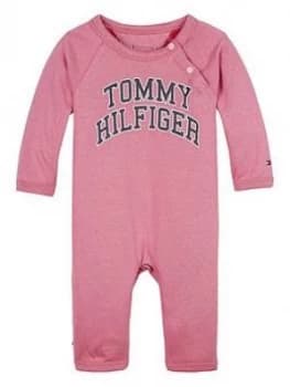 Tommy Hilfiger Baby Girls Raglan Coverall