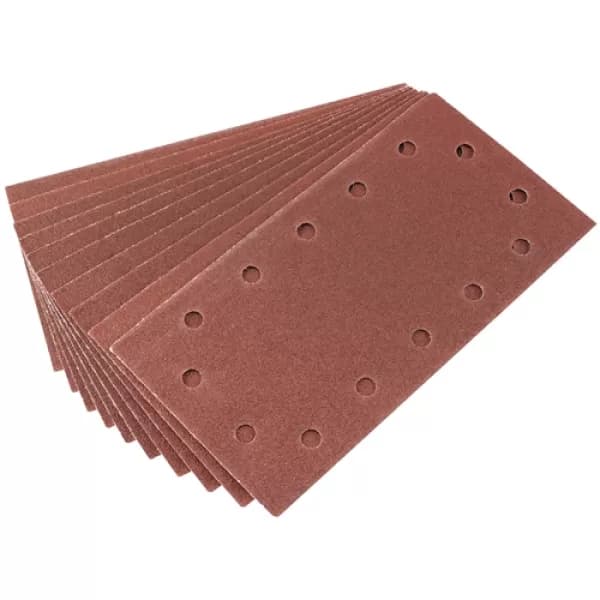 Draper 80G Aluminium Oxide Sanding Sheets (115 x 227mm)