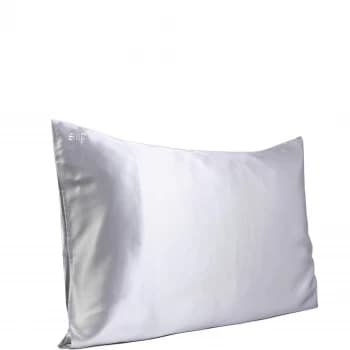 Slip Silk Pillowcase - Queen (Various Colours) - Silver