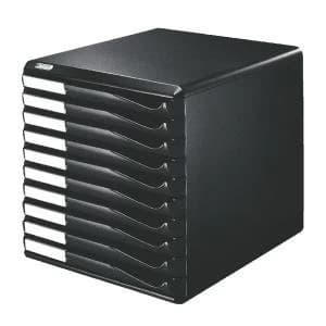 Leitz 10 Drawer Form Set Black 5294-0095