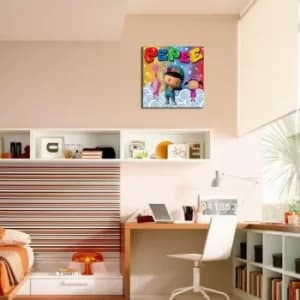 4545CO-31 Multicolor Decorative Canvas Painting