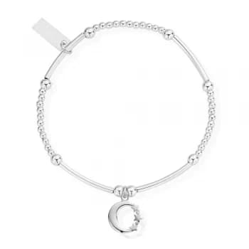 ChloBo Cute Mini Moon & Stars Bracelet SBCM580