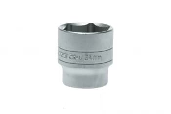 Teng Tools M1205346-C 1/2" Drive - Regular 6 Pt Metric 34mm Socket