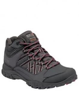 Regatta Edgepoint Waterproof Walking Boot, Grey, Size 3, Women