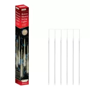 Christmas Workshop 10 Piece 50cm 540 LED Meteor Shower Lights - Warm White