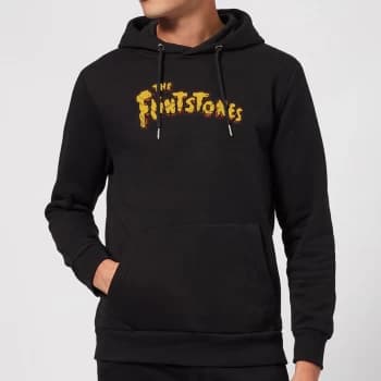 The Flintstones Logo Hoodie - Black - L
