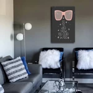 45702021C-046 Multicolor Decorative Canvas Painting