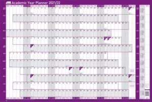 Sasco Mounted Academic Year Planner 2021 2022 BX10