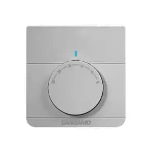 Sangamo Electronic Room Thermostat Silver - CHPRSTATS