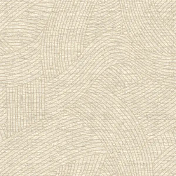 Belgravia Decor Maya Geo Cream Textured Wallpaper