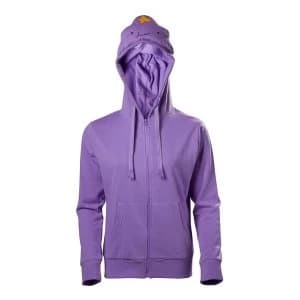 Adventure Time - Lumpy Space Princess Womens Extra Small Hoodie - Purple