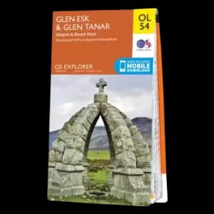 Map of Glen Esk & Glen Tanar