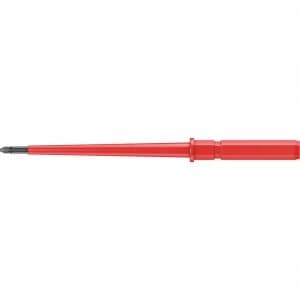 Wera Kraftform Kompakt 65I Pozi VDE Interchangeable Screwdriver Blade PZ0 154mm