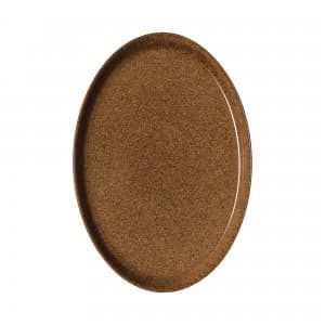 Denby Studio Craft Chestnut Medium Oval Tray