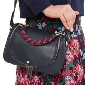 Joules Womens Dudley Leather Cross Body Hand Bag One Size