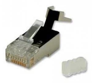 Rj45 Plugs Cat6 Stp Solid 10 Pack
