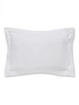 Catherine Lansfield Bianca Egyptian Cotton Single Oxford Pillowcase ; White