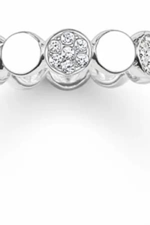 Ladies Thomas Sabo Sterling Silver Size K.5 Ring TR2048-051-14-50