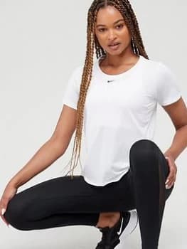 Nike The One Dri-FIT T-Shirt - White, Size L, Women