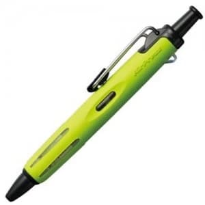 Tombow Ballpoint AirPress Pen Lime Green Barrel BK PK1
