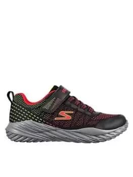 Skechers Nitro Sprint Trainer, Black, Size 13 Younger
