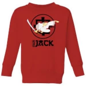 Samurai Jack They Call Me Jack Kids Sweatshirt - Red - 11-12 Years