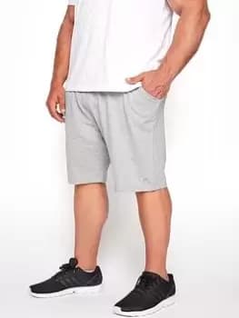 BadRhino Essential Jersey Short - Grey, Size 2XL, Men