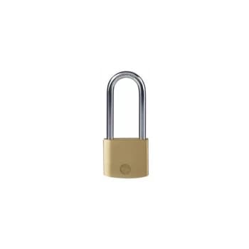 Yale - Brass Padlock 40mm Long Shackle