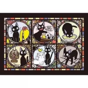 Kiki's Delivery Service Art Crystal Jigsaw Puzzle Jiji's Street