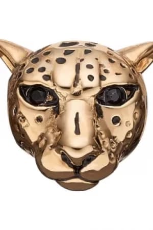 Ladies Christina Gold Plated Sterling Silver Leopard Bead Charm 623-G52