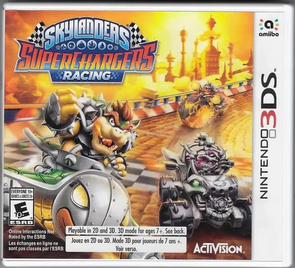 Skylanders Super Chargers Racing Nintendo 3DS Game