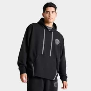 Mens Jordan Paris Saint-Germain Fleece Pullover Hoodie