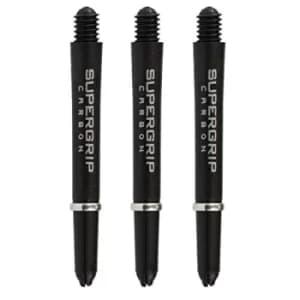 Harrows Super Grip Carbon Shafts Midi Black/Silver