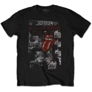 The Rolling Stones - Elite Faded Unisex XX-Large T-Shirt - Black