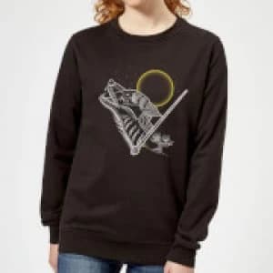 Harry Potter Lupin Womens Sweatshirt - Black