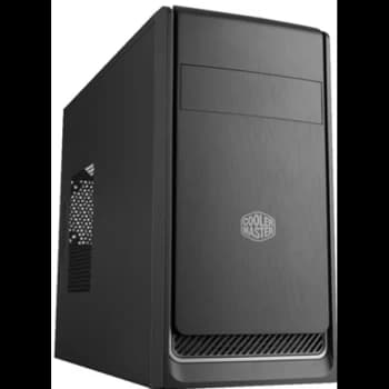 Cooler Master MasterBox E300L Micro Tower 2 x USB 3.0 Black Case with Silver Trim