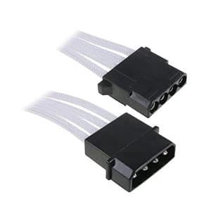 BitFenix Alchemy Molex Extension Adaptor 45cm - White