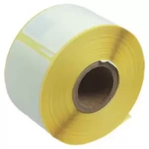 Rillstab Labels Roll 89X28 Mm 12 Rolls White