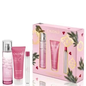 Caudalie Rose De Vignes Fragrance and Body Trio Gift Set