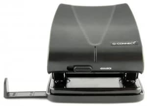 Q Connect Hole Punch Std Duty Black